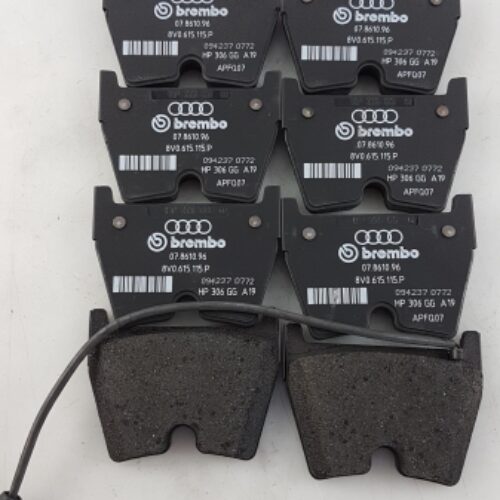 Brake Pad Set, 8V0698151N