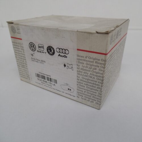 Brake Pad Set, 6Q0698151A