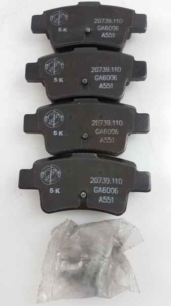 Brake Pad Set, 77363959