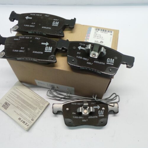 Brake Pad Set, 13478301