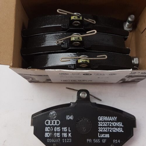 Brake Pad Set, 8E0698151N