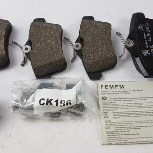 Brake Pad Set, 1623180880