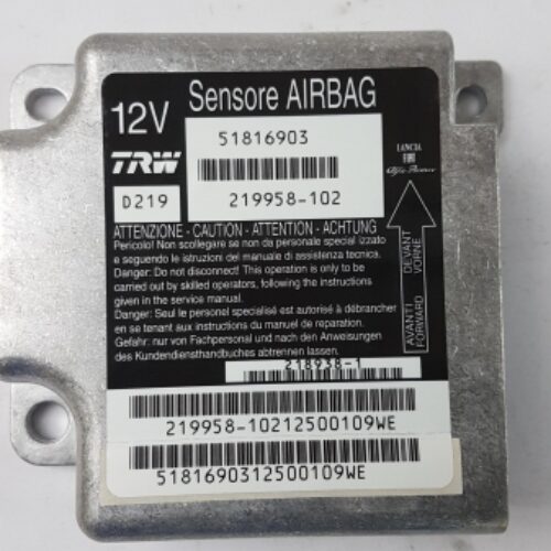 Control Unit, Airbag, 51816903