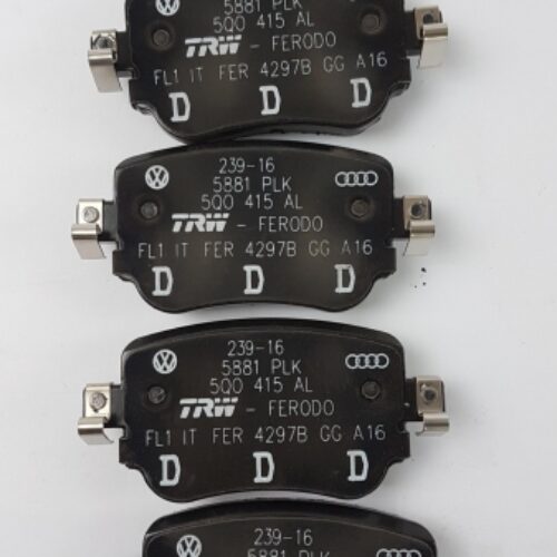 Brake Pad Set, 5Q0698451F