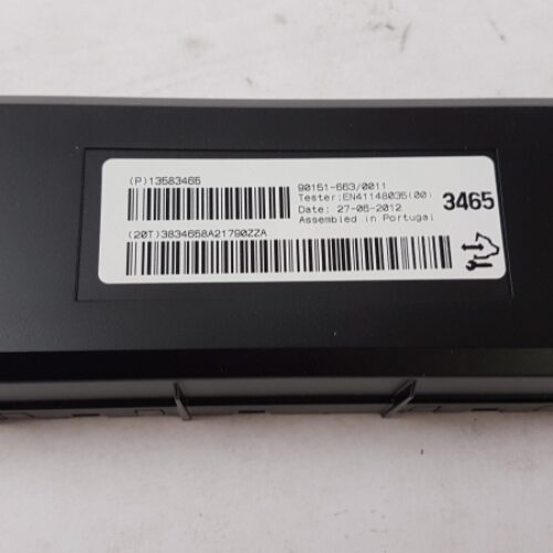 Control Unit, Heating / Ventilation, 13583465