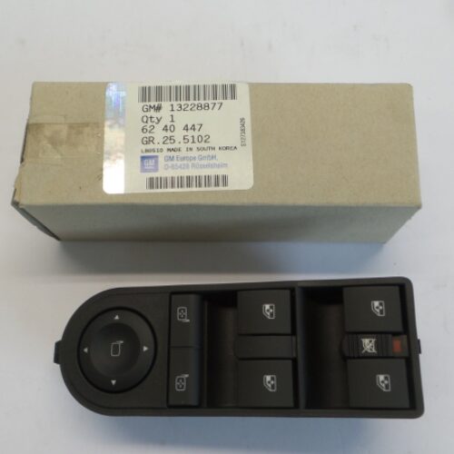 Switch, Window Lift & Mirror Adjustment, 13228877