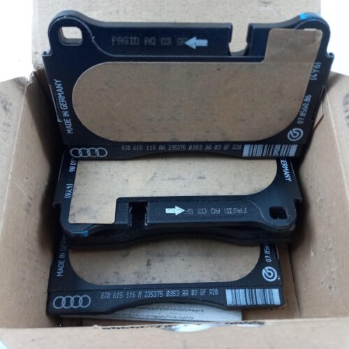 Brake Pad Set, 8J0698151M
