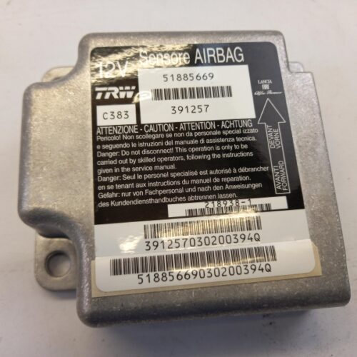 Control Unit, Airbag, 51885669