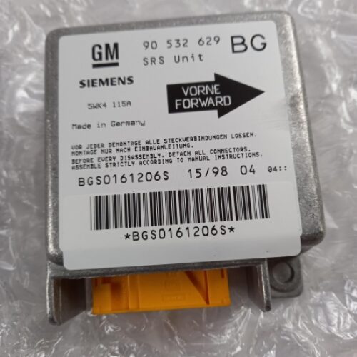 Control Unit, Airbag, 90541377