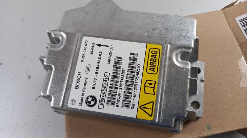 Control Unit, Airbag, 65779184432