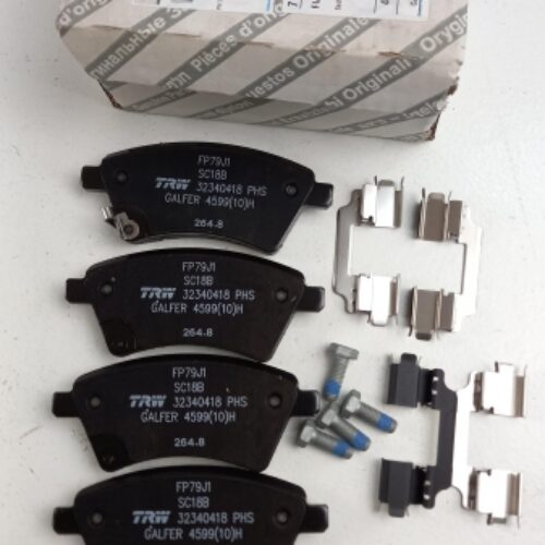 Brake Pad Set, 71750033