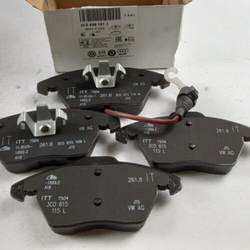 Brake Pad Set, 3C0698151J