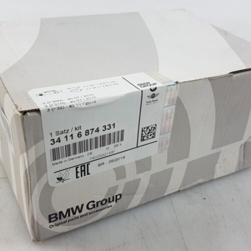 Brake Pad Set, 34116874331