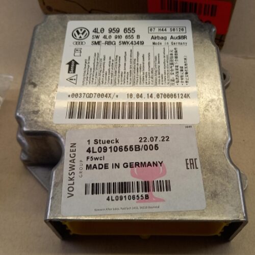 Control Unit, Airbag, 4L0910655B005