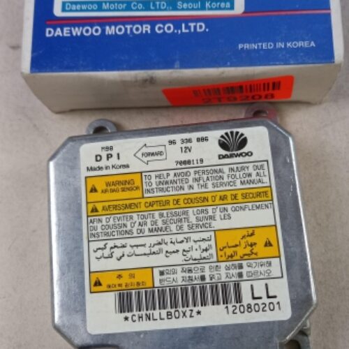 Control Unit, Airbag, 96336886