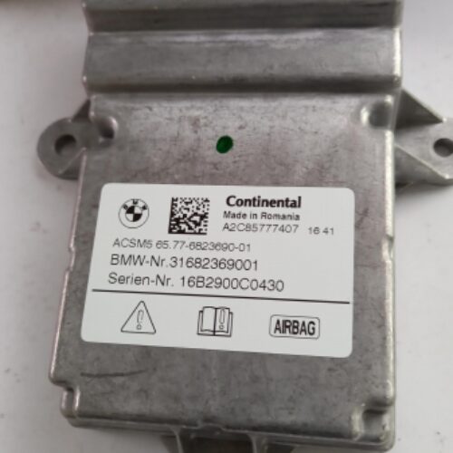 Control Unit, Airbag, 65776823690