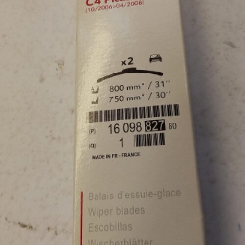 Wiper Blade Set (2pc), 1609882780