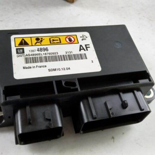 Control Unit, Airbag, 13574896