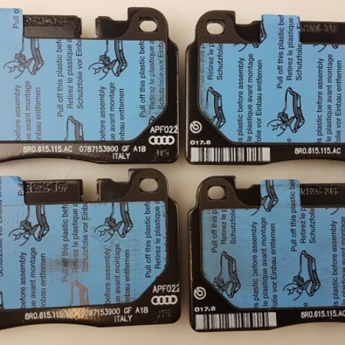 Brake Pad Set, 8R0698151AB
