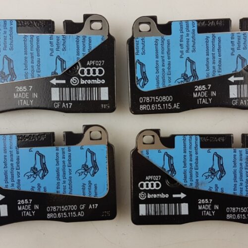 Brake Pad Set, 8R0698151AA