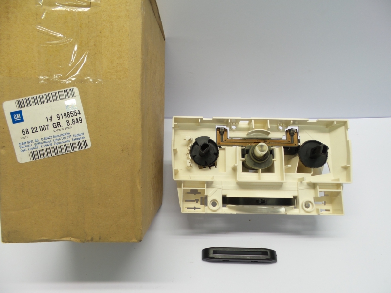 Control Element, Heating/Ventilation, 9198554