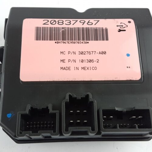 Control Unit, 20837967