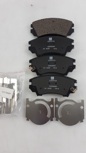Brake Pad Set, 22959104