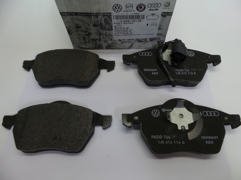 Brake Pad Set, 1J0698151M