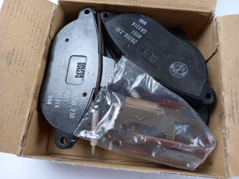 Brake Pad Set, 77362238