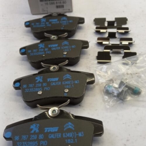 Brake Pad Set, 1608681680