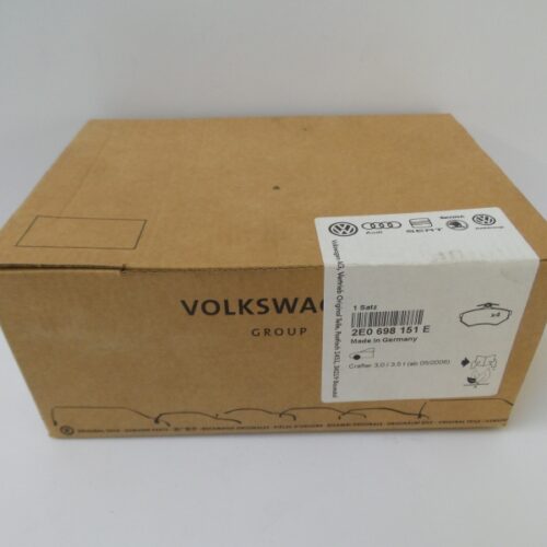 Brake Pad Set, 2E0698151E