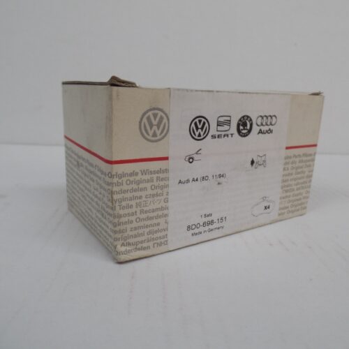 Brake Pad Set, 8D0698151