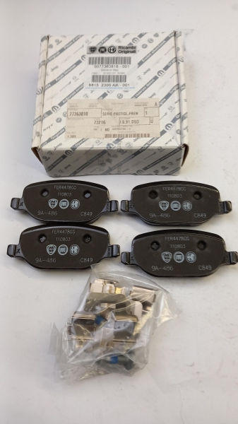 Brake Pad Set, 77363818