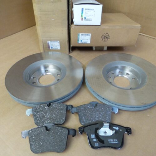 Brake Set (2 Discs, 4 Pads), 93186299