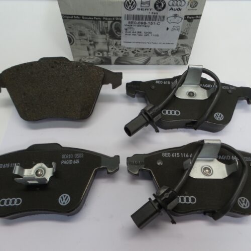 Brake Pad Set, 8E0698151C
