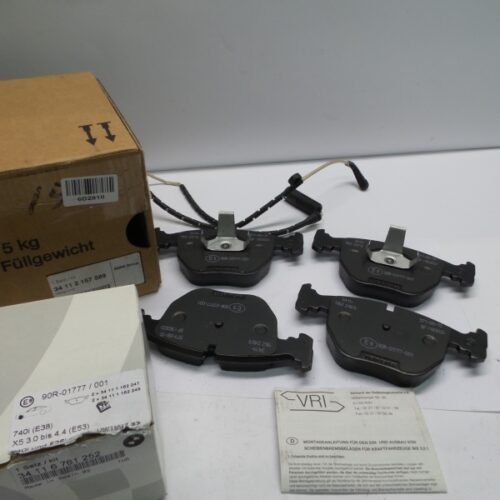 Brake Pad Set, 34112157589