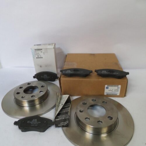 Brake Set (2 Discs, 4 Pads), 93182589