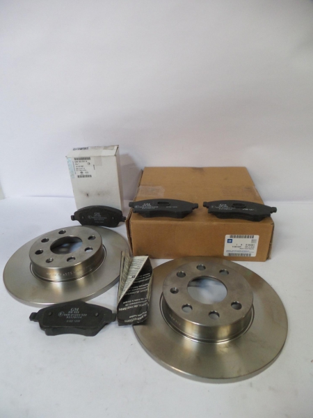 Brake Set (2 Discs, 4 Pads), 93182589