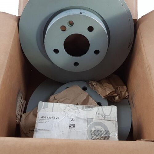 Brake Set (2 Discs, 4 Pads), A6394200101