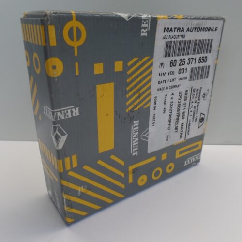 Brake Pad Set, 6025371650