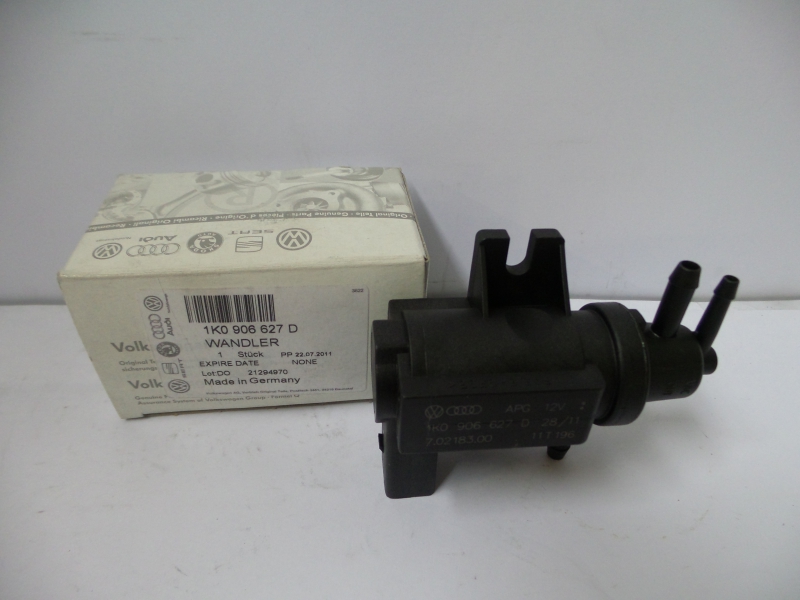 Pressure Converter, Exhaust Control, 1K0906627D