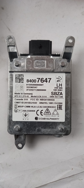 Control Unit, 84007647