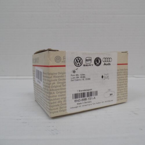 Brake Pad Set, 6N0698151A