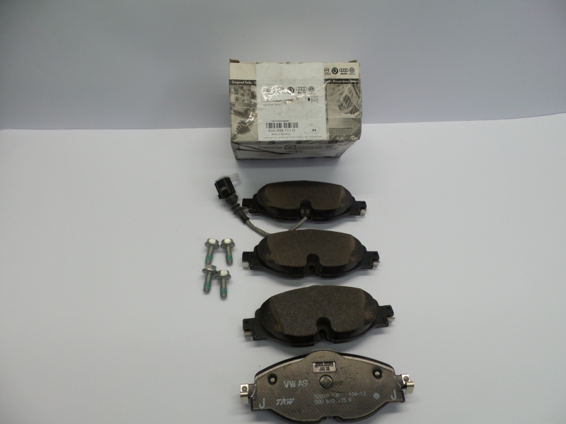 Brake Pad Set, 8V0698151D