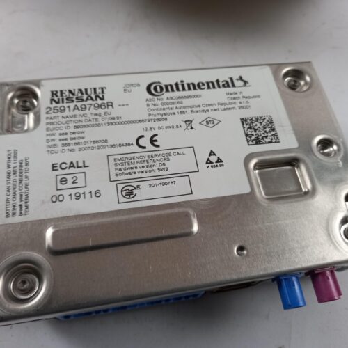 Control Unit, 2591A9796R