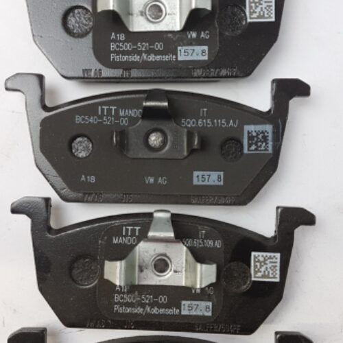 Brake Pad Set, 5Q0698151H