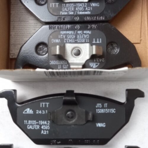 Brake Pad Set, 1S0698151C