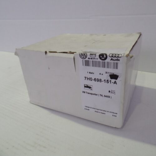 Brake Pad Set, 7H0698151A