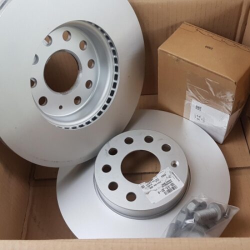 Brake Set (2 Discs, 4 Pads), 8V0698302A