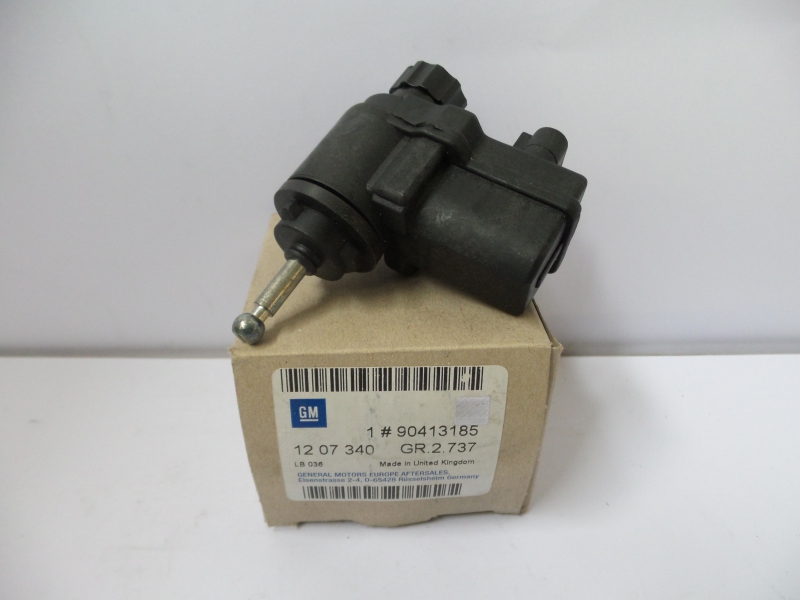 Servomotor, Headlight Range Adjustment, 90413185